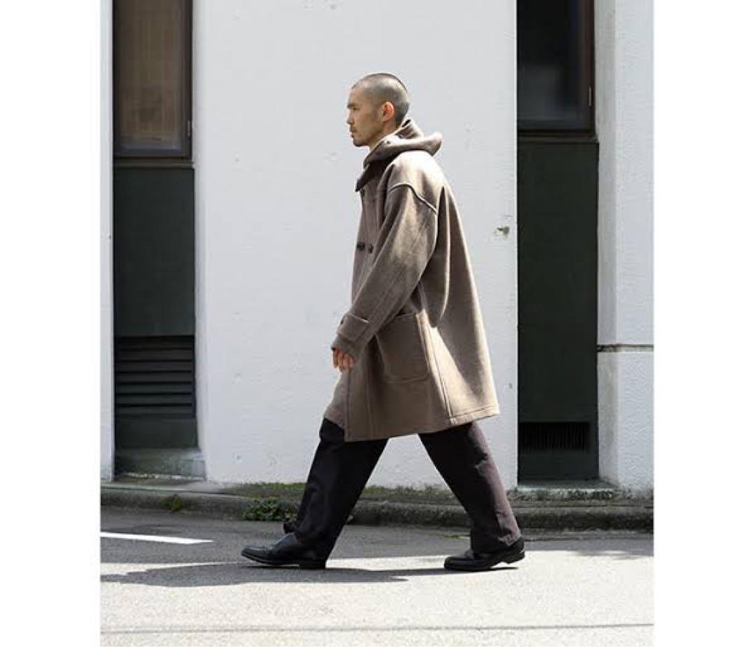 HERILL ブラックシープダッフルコート ヘリル