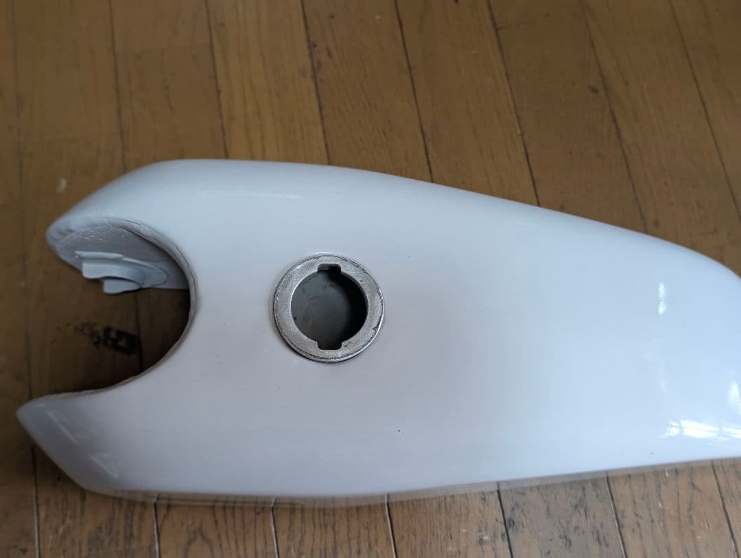 WM スクエアー型アルミタンク Kawasaki 250TR/エストレヤ用　中古