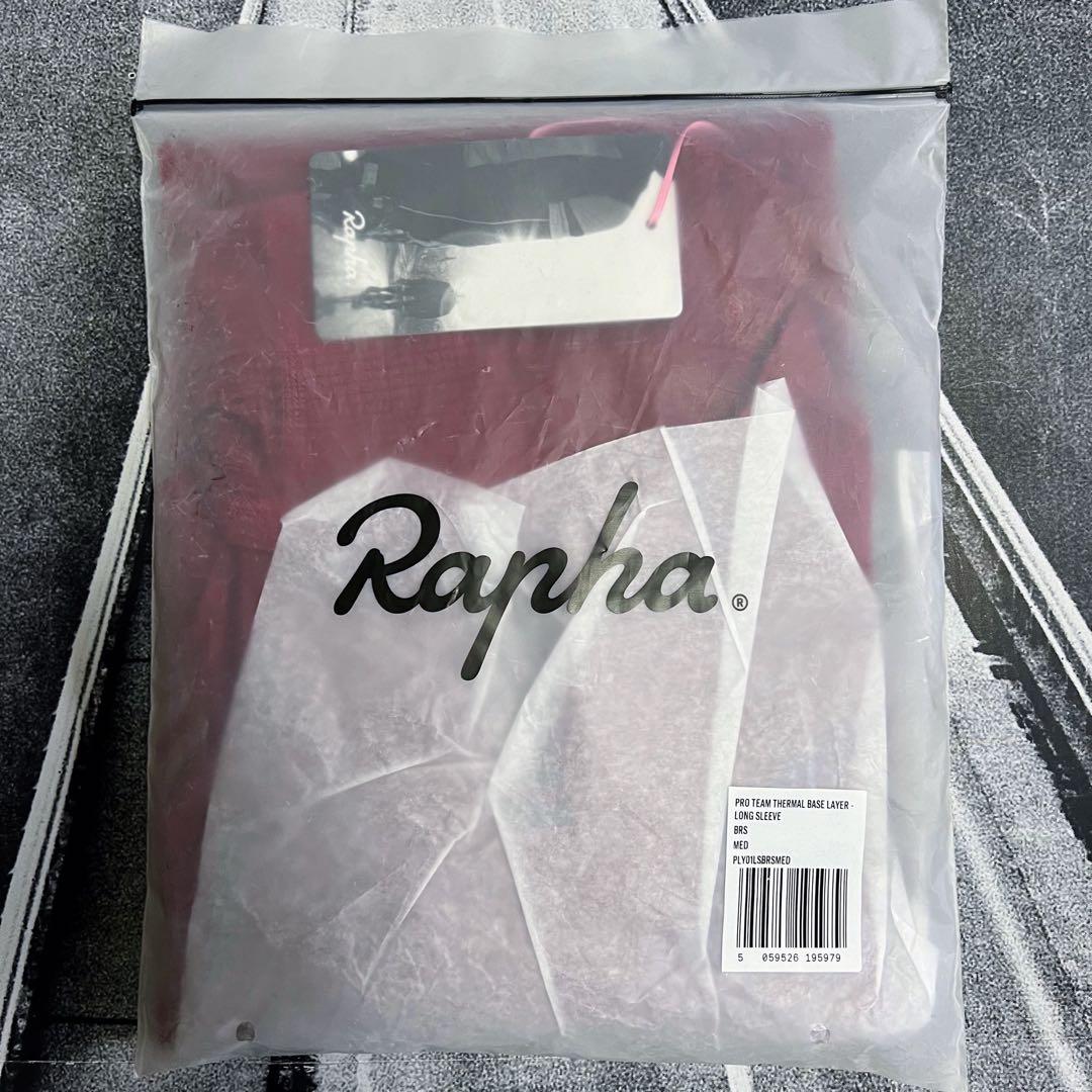 新品 Rapha プロチーム サーマル ロングスリーブ ベースレイヤー レッド