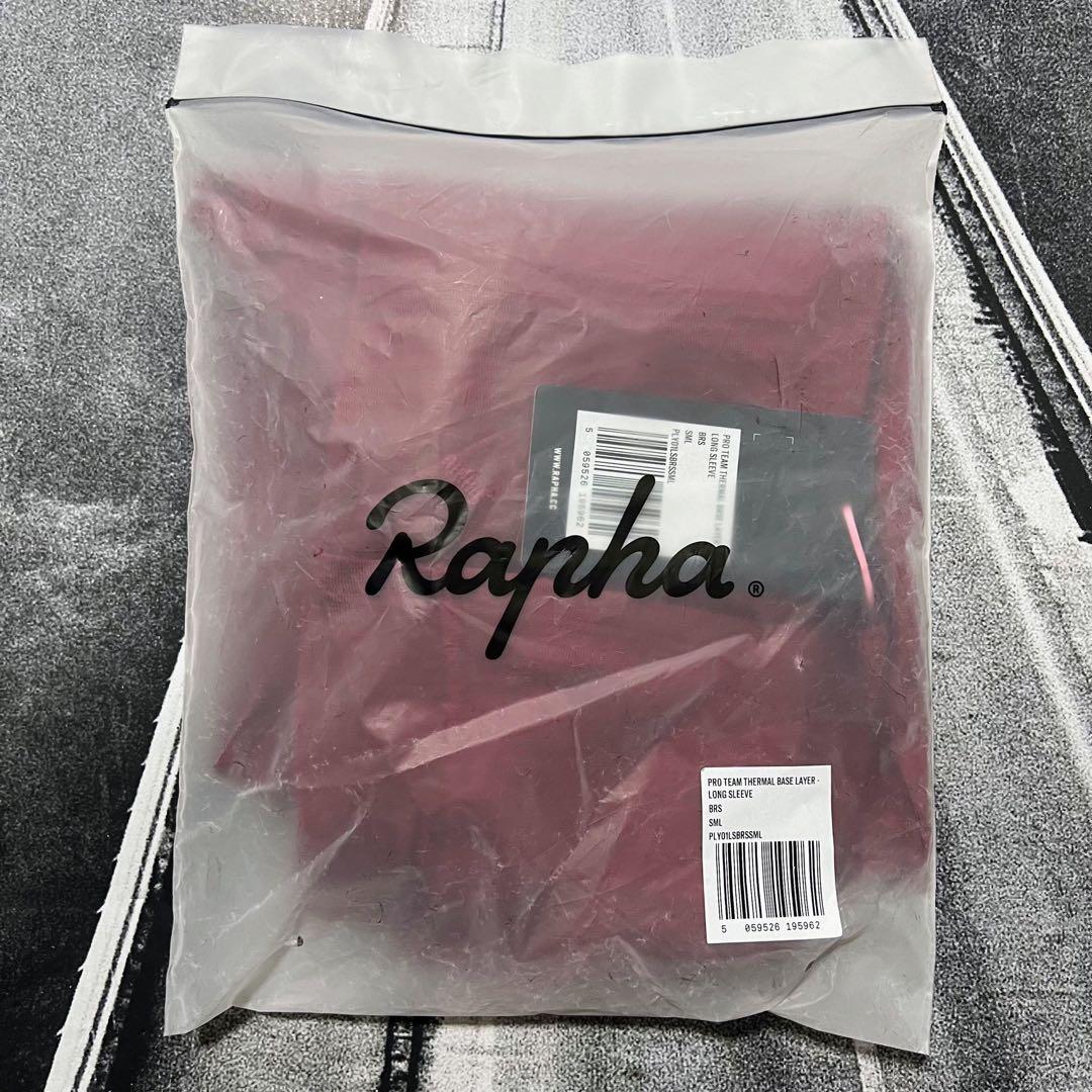 新品 Rapha プロチーム サーマル ロングスリーブ ベースレイヤー レッド