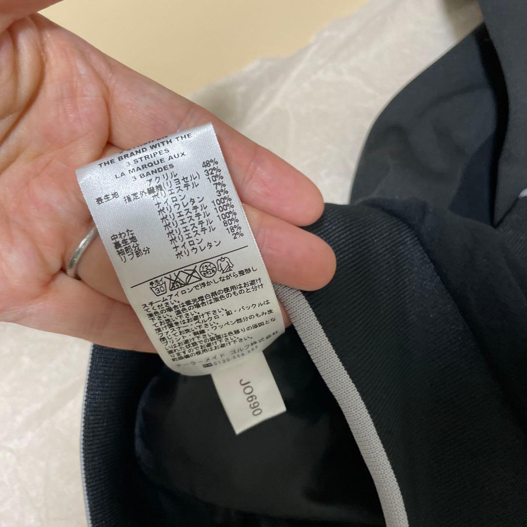 テーラーメイドゴルフ　adidas ゴルフジャケット　XO 黒