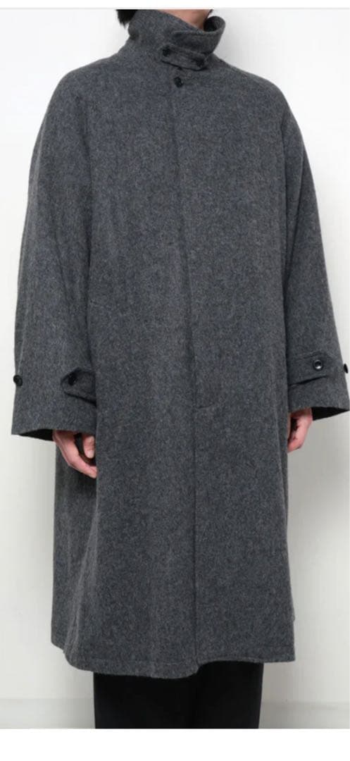 貴重【POLYPLOID】ウールコート 2 定価97,200円コモリ　オーラリー