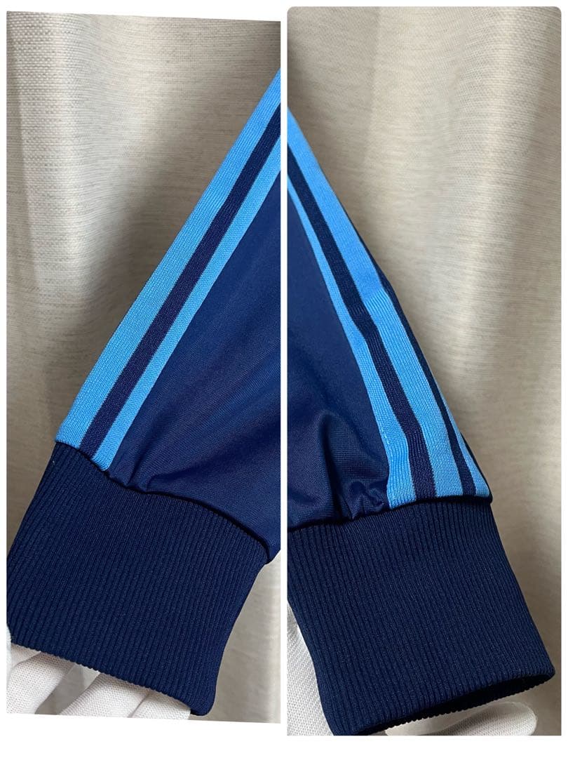 【美品】ヴィンテージ アディダス adidas トラックジャージ 万国旗タグ