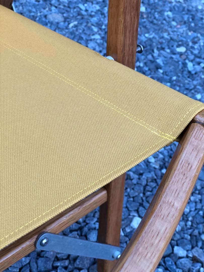 【2セット】パープル　ヤマブキ　カーミットチェア マイスターシート倉敷帆布