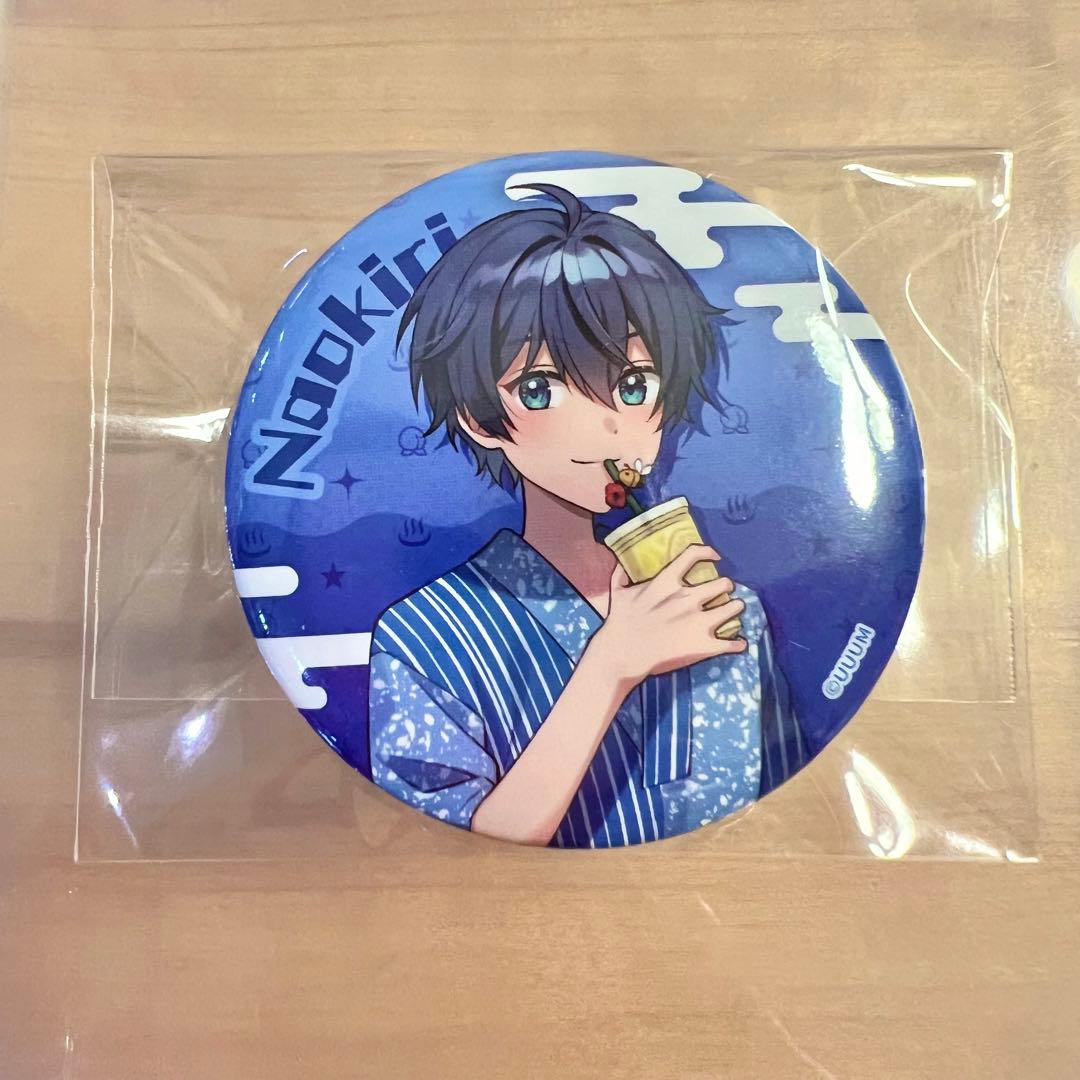 なおきり 】 極楽湯 カラフルピーチ 缶バッジ 等身 からぴち - メルカリ