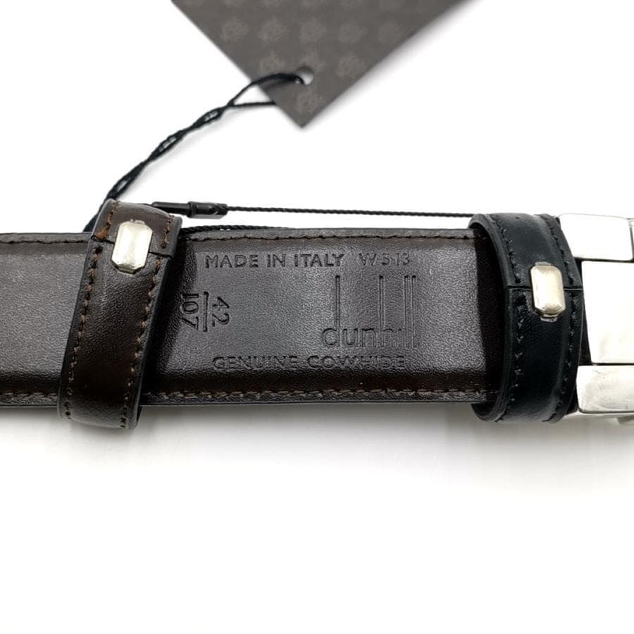 超美品 ダンヒル dunhill リバーシブルベルト 11-25112711