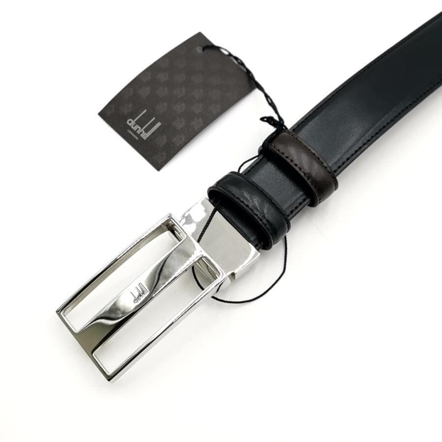 超美品 ダンヒル dunhill リバーシブルベルト 11-25112711