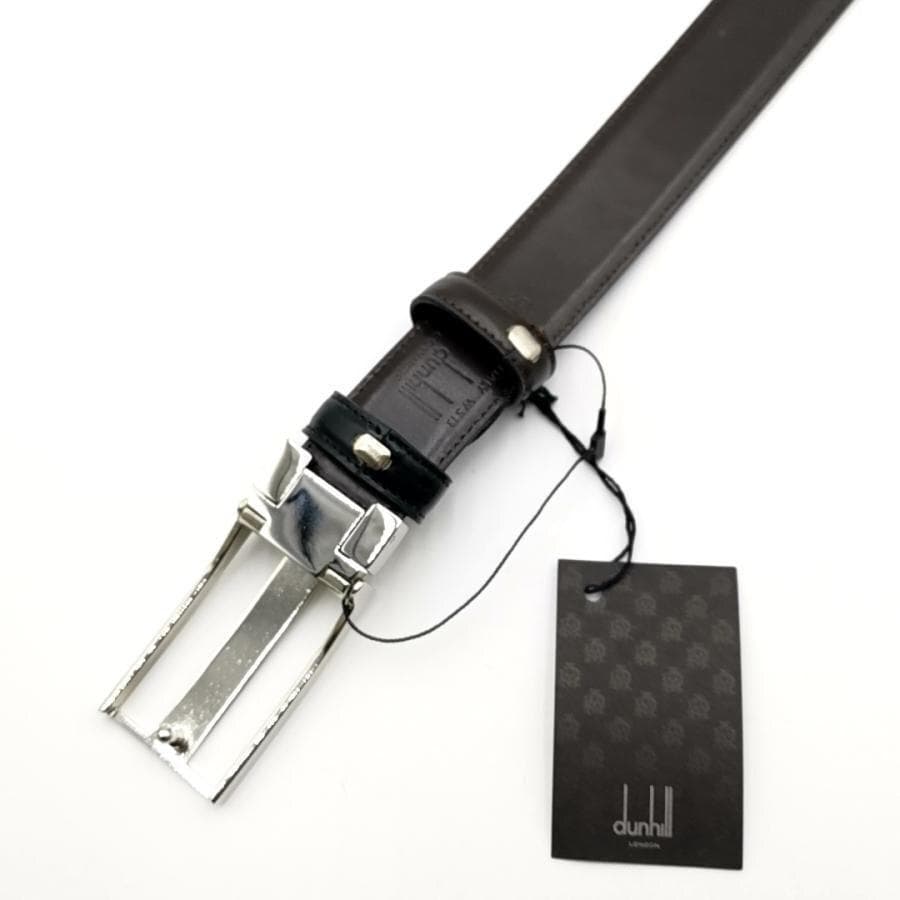 超美品 ダンヒル dunhill リバーシブルベルト 11-25112711