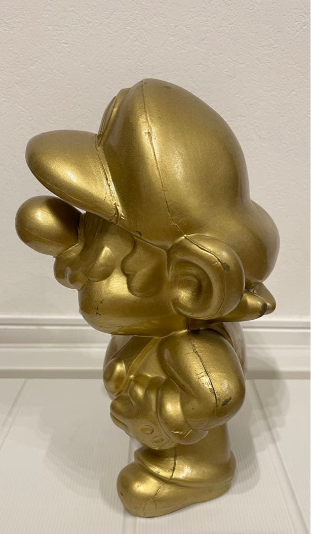 任天堂 スーパーマリオ ゴールド 黄金のマリオ像 非売品 - メルカリ
