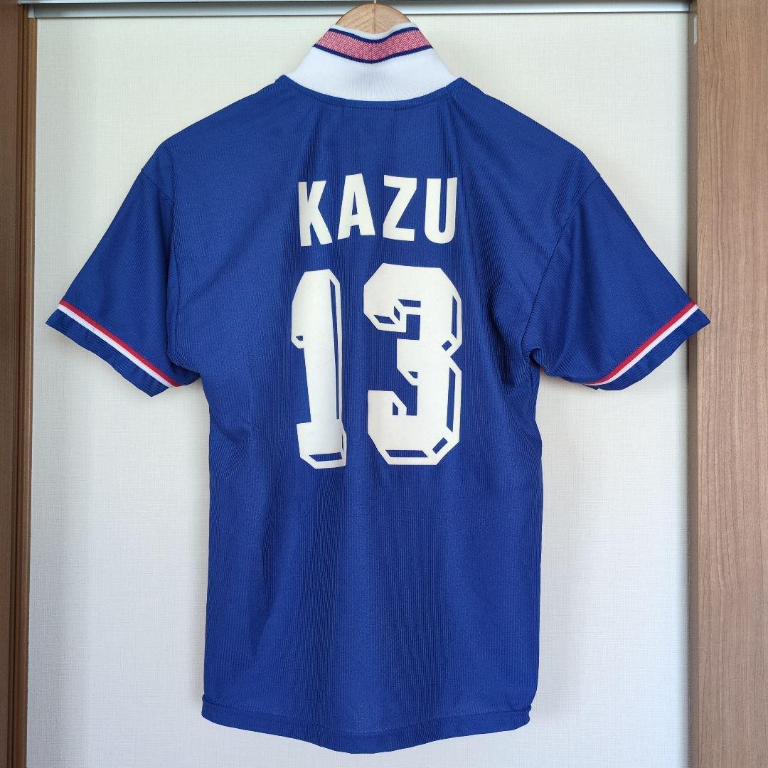 1998-1999 三浦知良 クロアチア・ザグレブ ユニフォーム KAZU 13