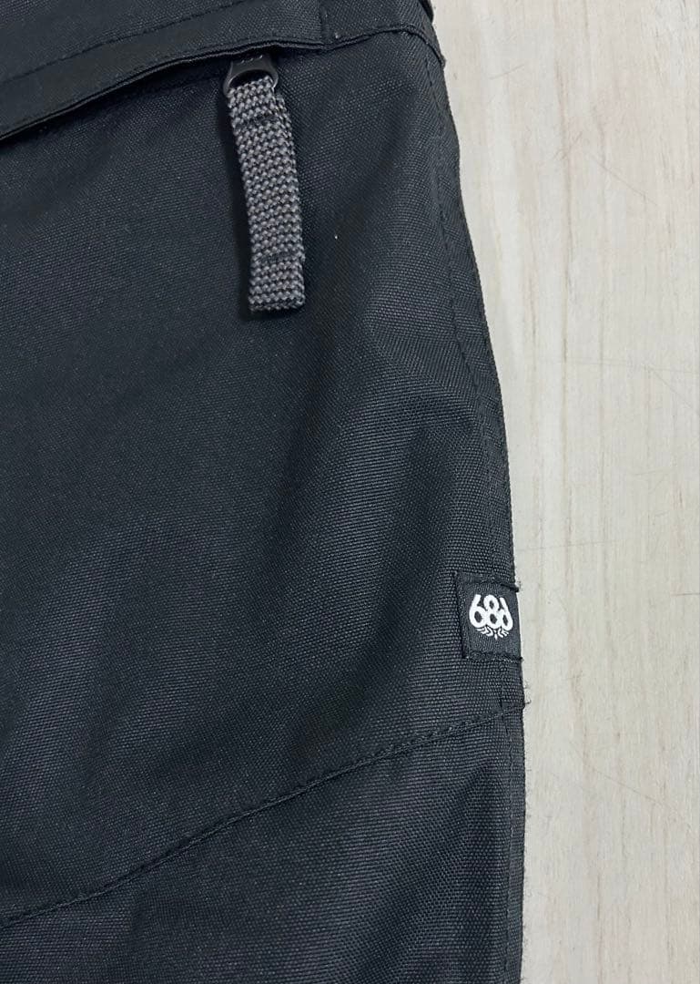 686 レディース スキー スノーボードパンツ ウェアー M 黒