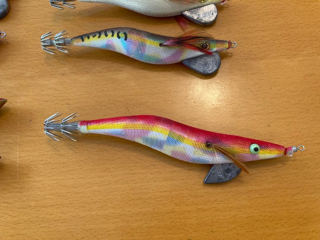 ティップ エギング ティップラン エギ・餌木 18個セット 多色展開