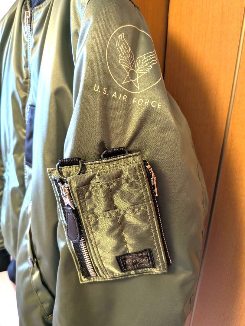 【極美品】ポーター×バズリクソンズ MA-1　サイズS　36