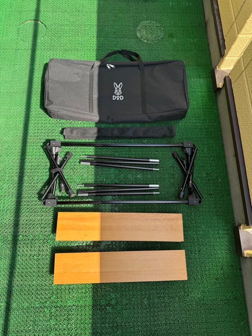 DOD キャナリーテーブル Kyanary L アウトドアテーブル　中古