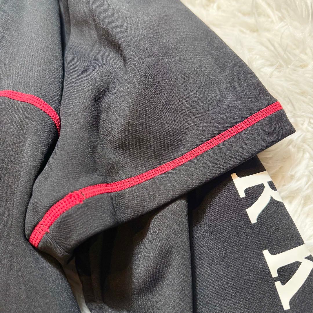 トシ様未使用に近い マークアンドロナ 長袖 タートル フリース 重ね着風 XL