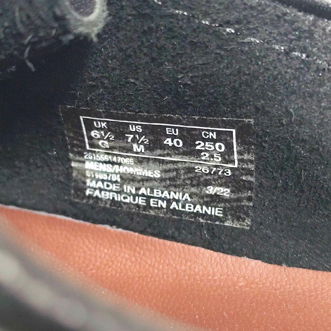 CLARKS ORIGINALS クラークス ワラビー ブラック レザー 25