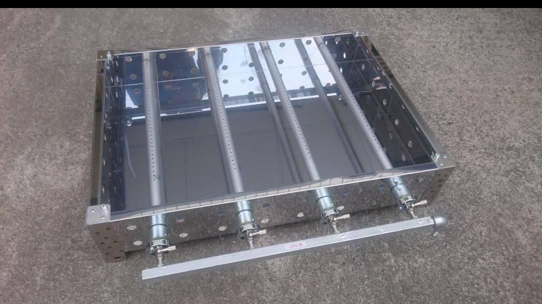 幅90cm ネット販売用 大量調理 グリラー BBQ バーベキュー キッチンカー