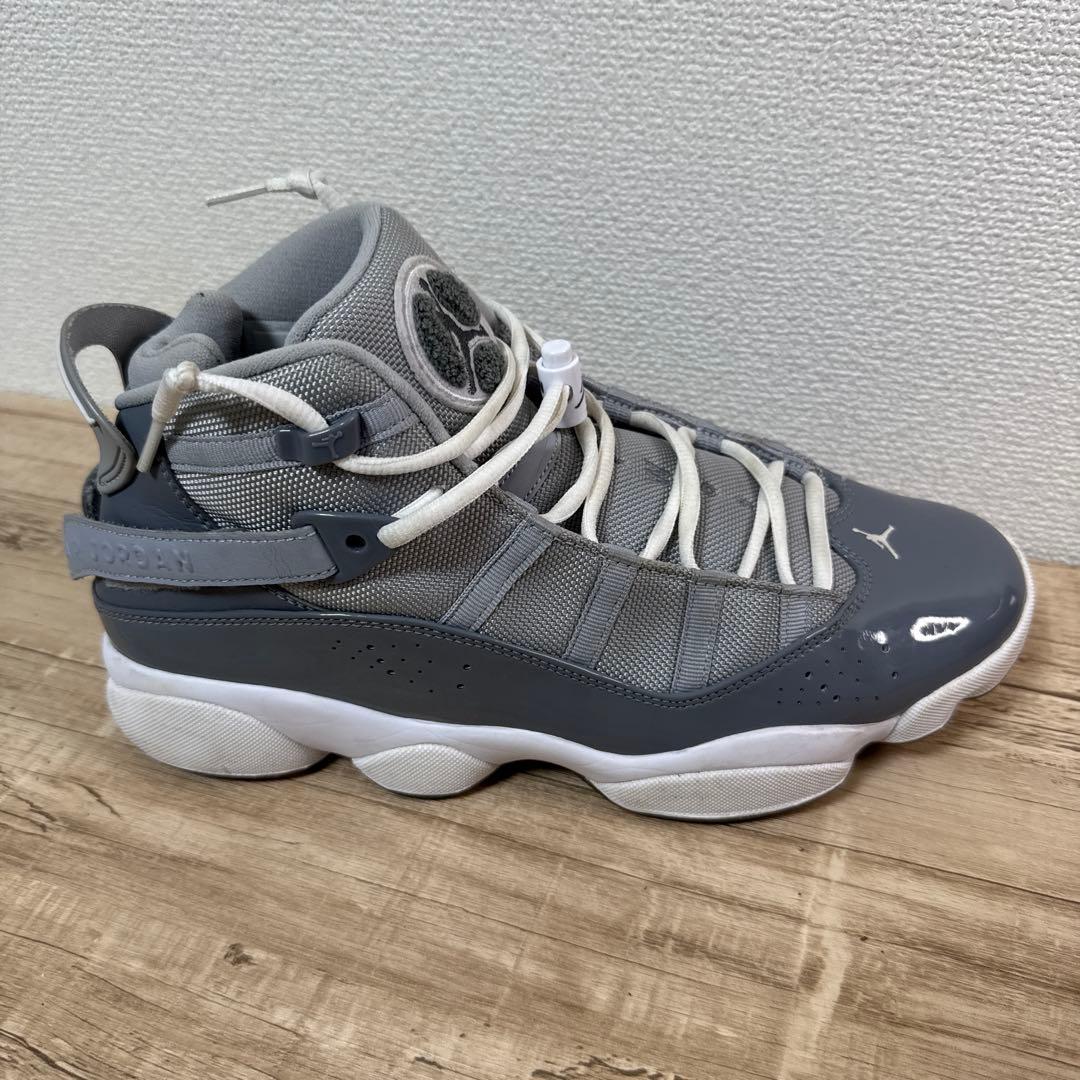 ナイキ エアジョーダン6 リングス \"クール グレー ホワイト\" 28.5㎝