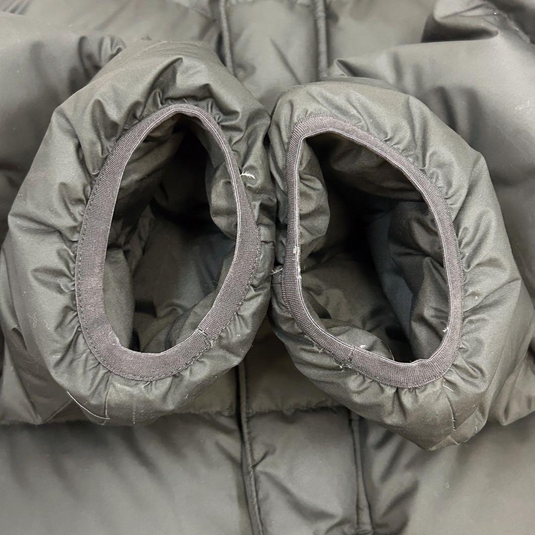 【美品】NIKE ロングダウンコート ベンチコート Mサイズ ブラック