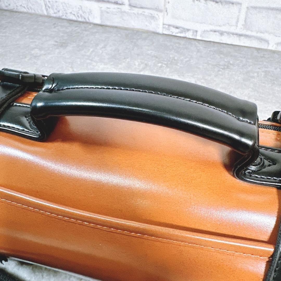 BROPRO ソプラノサックス セミハードケース　ブラウン　レザー　プロプロ