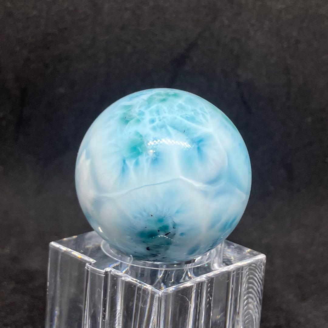 美品 ラリマー スフィア 大玉 丸玉 34mm 59.4g天然石 パワーストーン