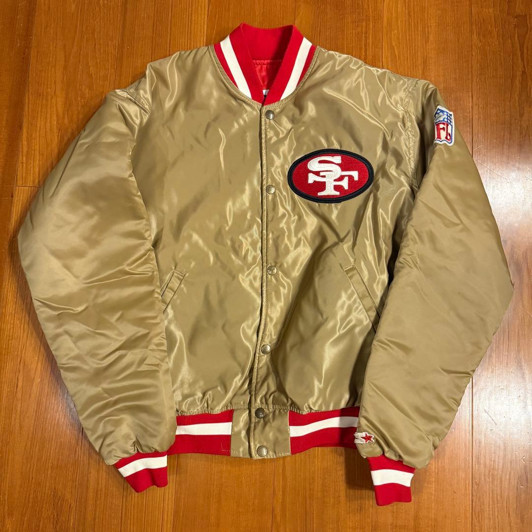 レア サンフランシスコ49ers starterスタジャン ゴールド 長瀬智也