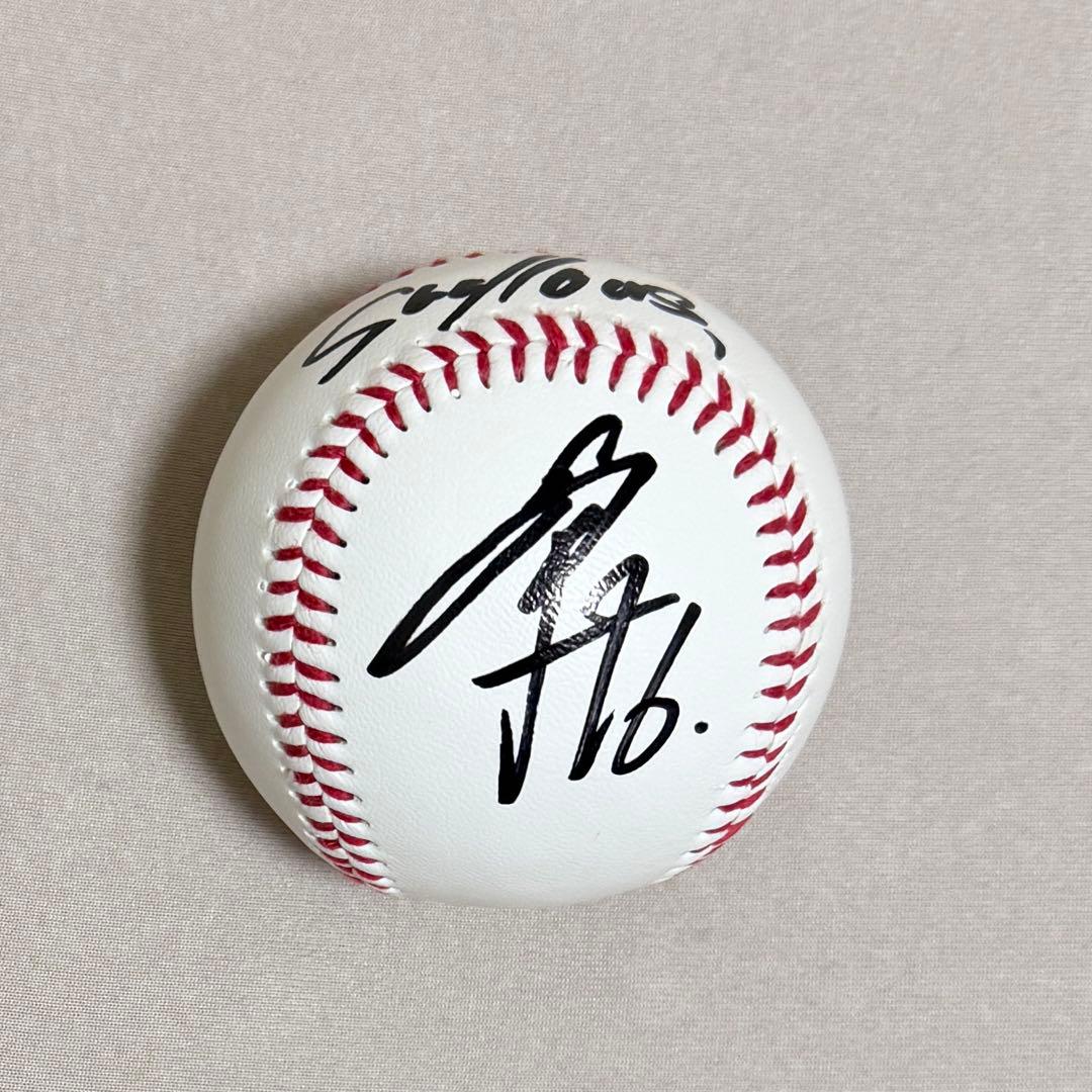 東京ヤクルトスワローズ 松下歩叶 直筆サインボール ドラフト1位 村上