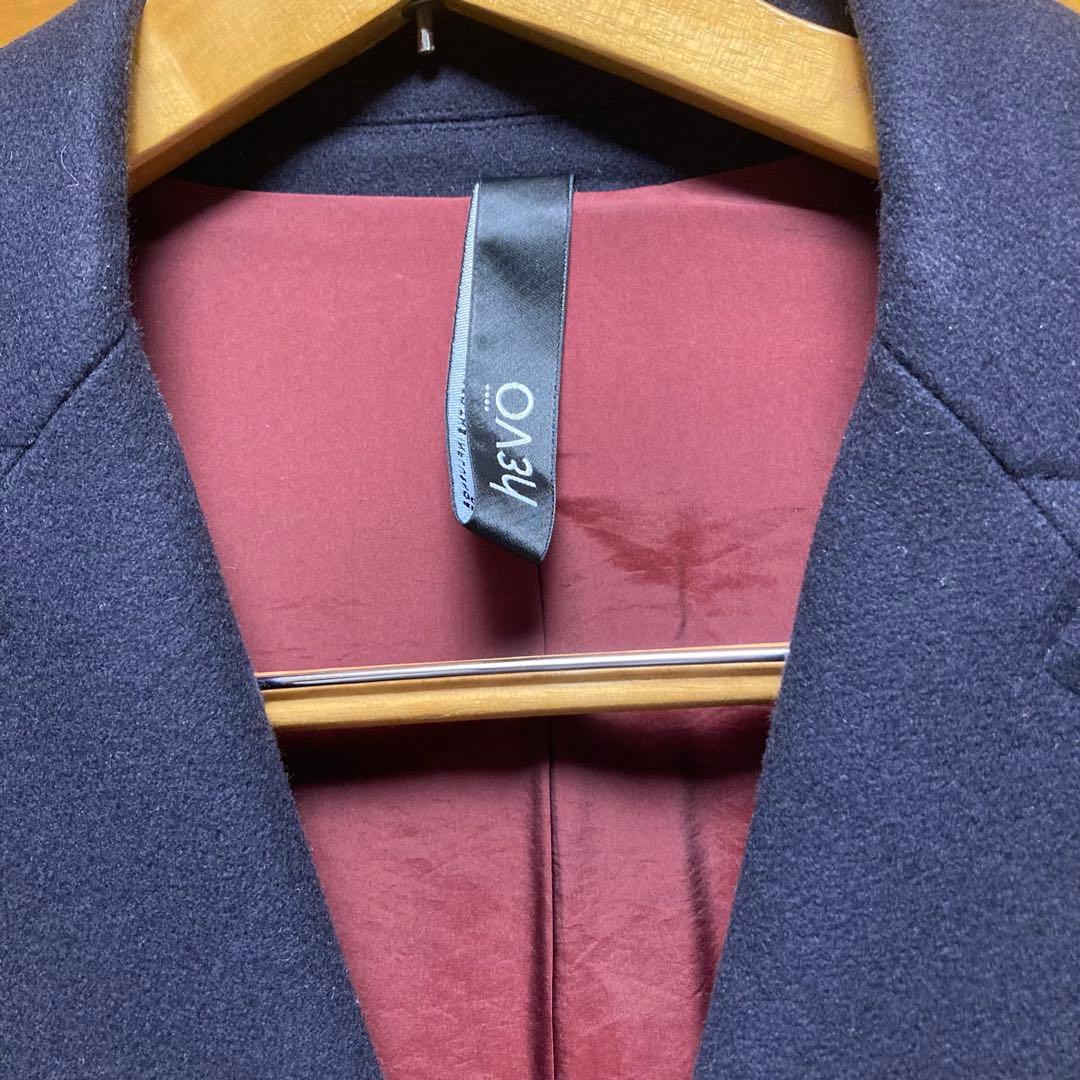 Hevo OSTUNI ネイビー チェスターコート 48