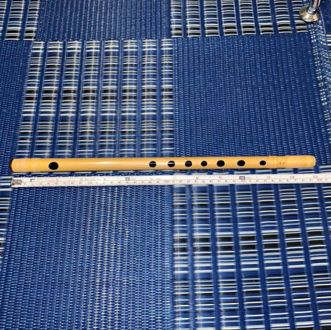 名工 金作 篠笛 唄用 天地巻 9本調子