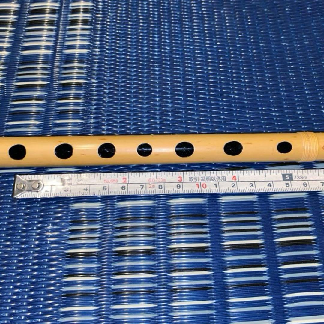 名工 金作 篠笛 唄用 天地巻 9本調子