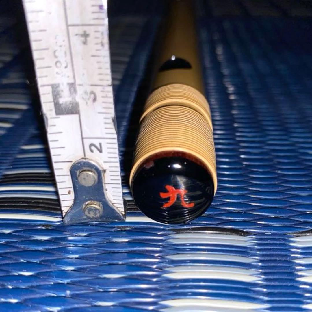 名工 金作 篠笛 唄用 天地巻 9本調子