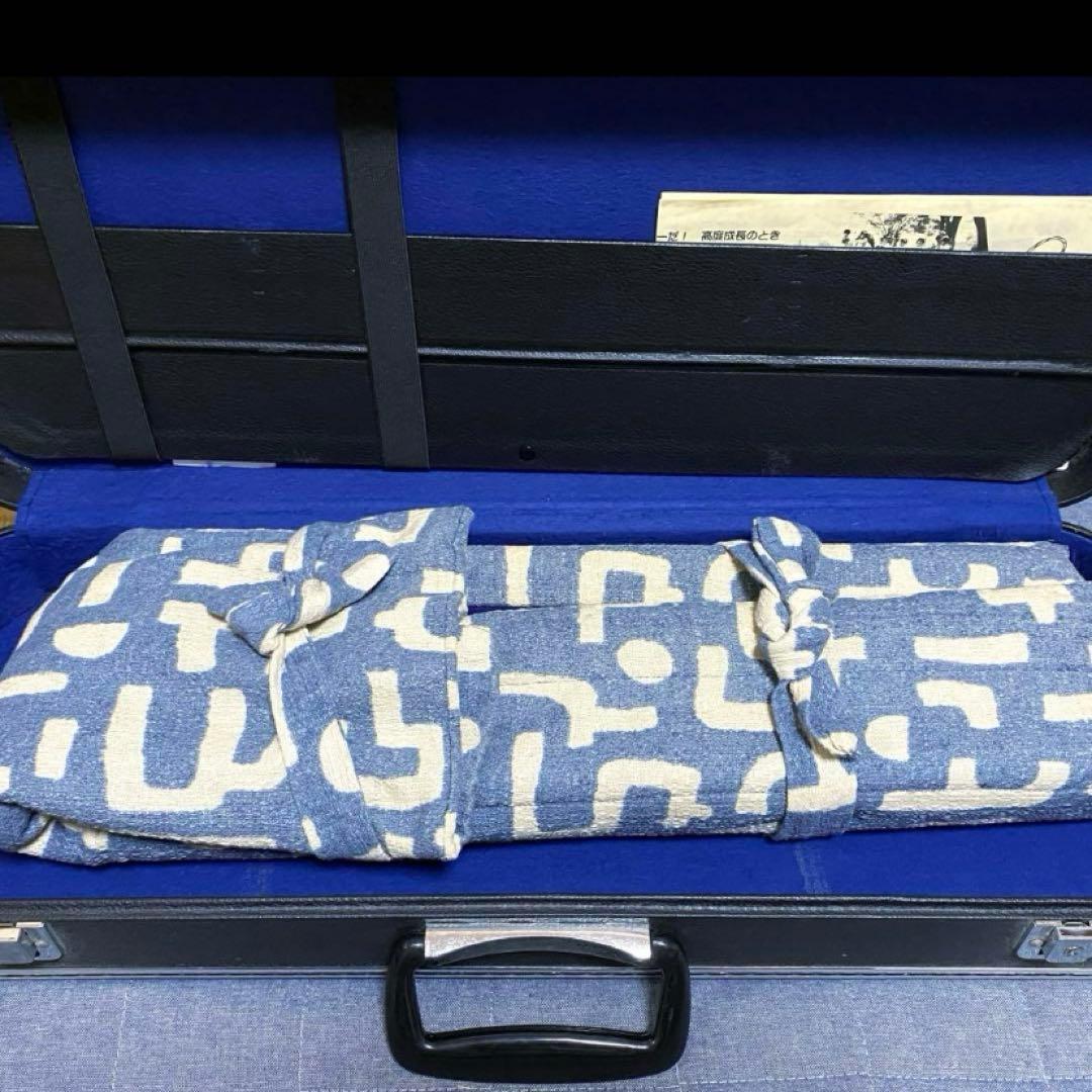 名工 金作 篠笛 唄用 天地巻 9本調子