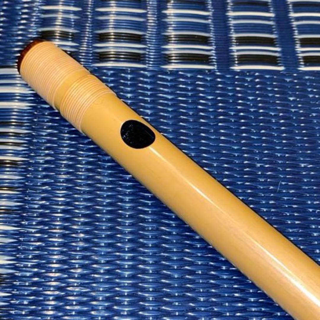 名工 金作 篠笛 唄用 天地巻 9本調子