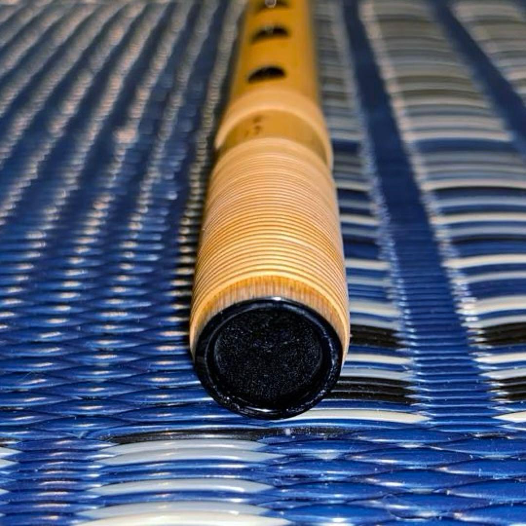 名工 金作 篠笛 唄用 天地巻 9本調子