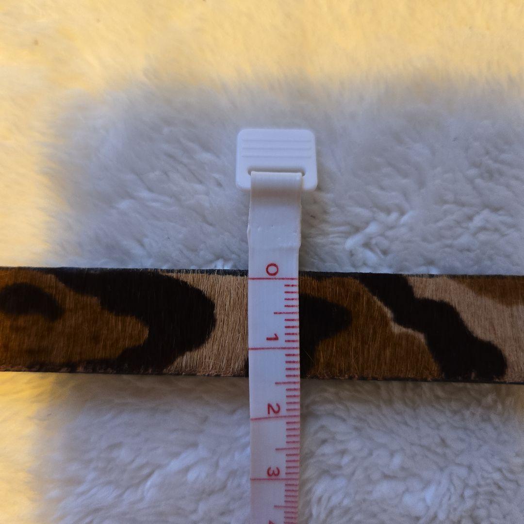 B-LOWTHEBELT ビーローザベルト ハラコ ドゥーズィエムクラス 豹柄