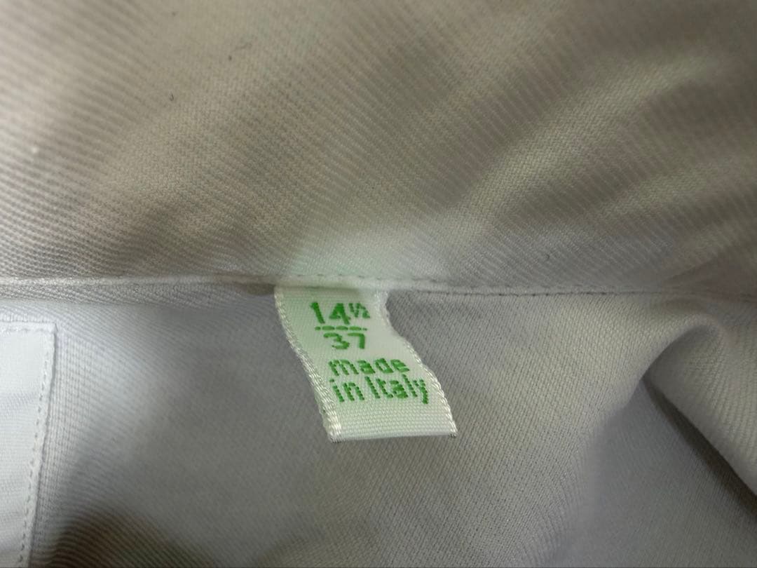 新品同 フィナモレ finamore シャツ 白 37 ショート3.3万円