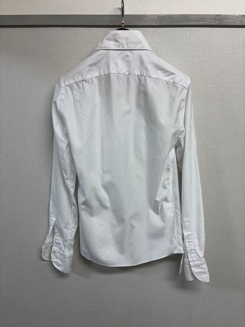 新品同 フィナモレ finamore シャツ 白 37 ショート3.3万円