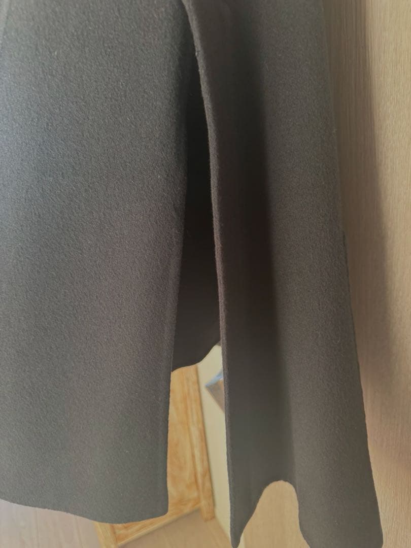 Whim Gazette ウィムガゼット リバーケープコート カシミヤ　ポンチョ