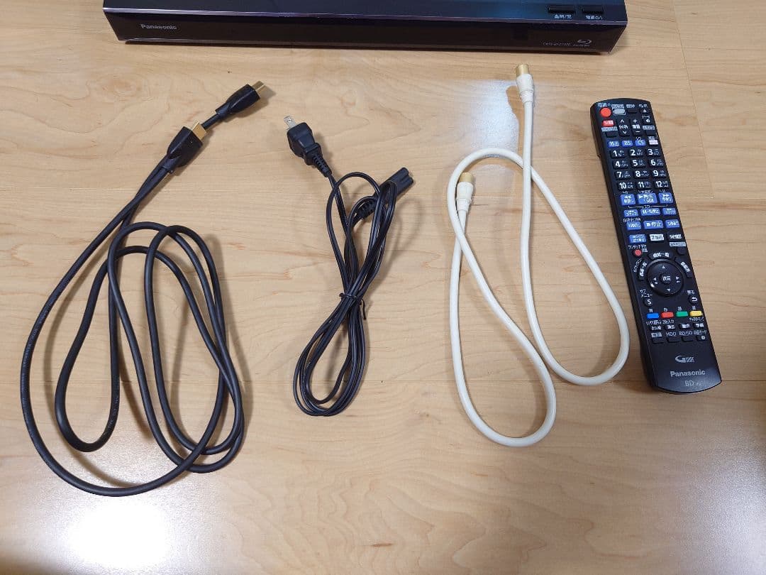 パナソニック DIGA DMR-BRZ1020 ブルーレイレコーダー リモコン付