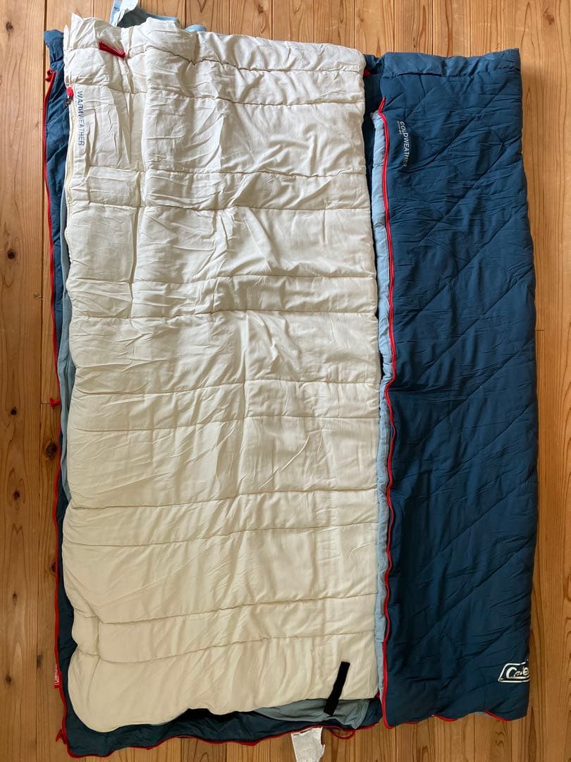 コールマン マルチレイヤースリーピングバッグ オールシーズン対応 ファミリー向け