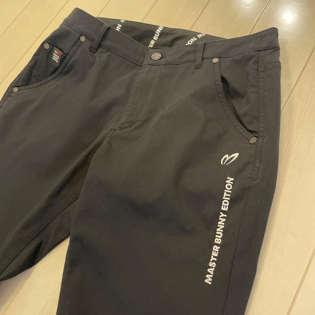 美品　マスターバニーエディション ブラックパンツ レディスサイズ2
