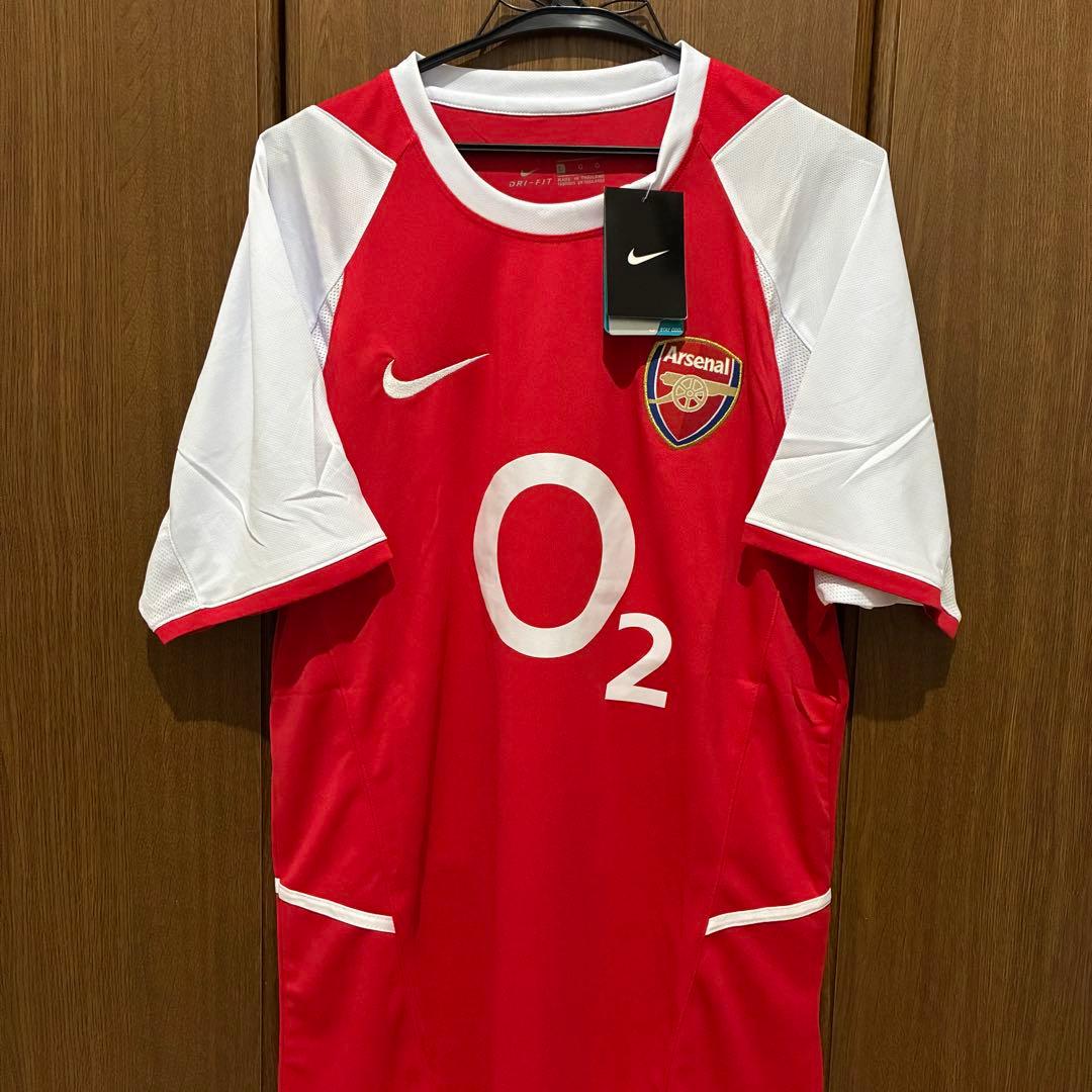 アーセナル O2 ユニフォーム NIKE製 ホーム レプリカ 無敗優勝時代