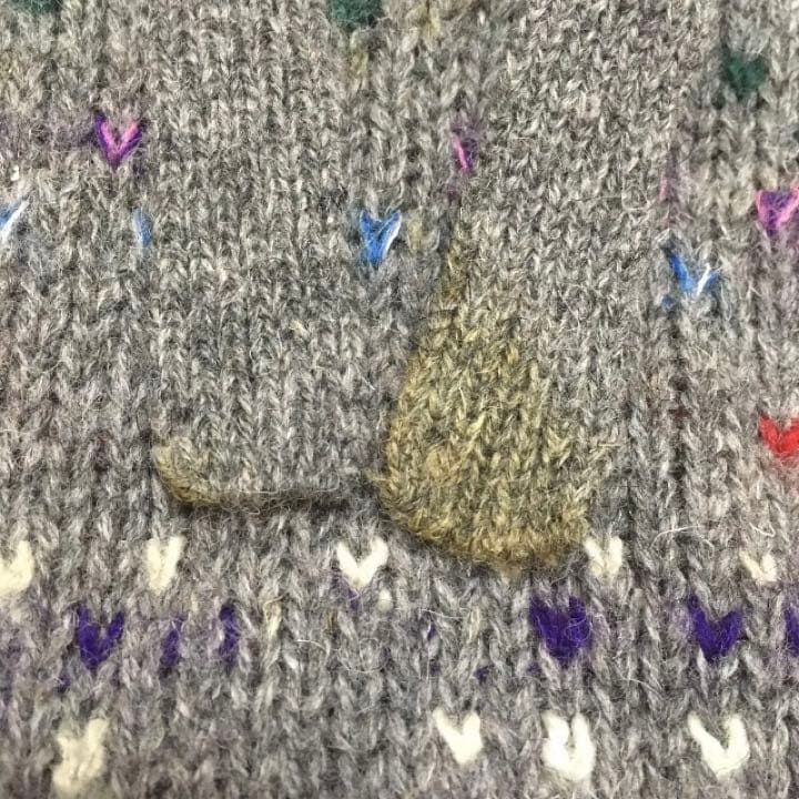 山本寛斎KANSAI YAMAMOTO ウールセーター 顔タグ ヴィンテージ - メルカリ