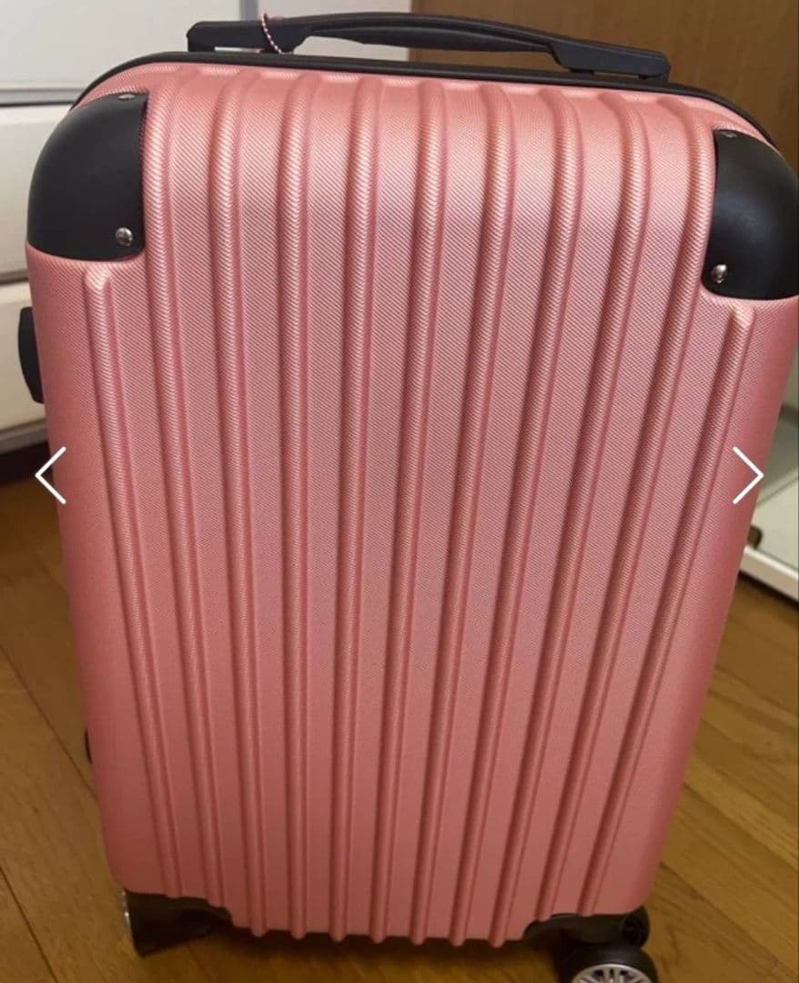 大容量　軽量　スーツケース 本体　激安　高品質　Lサイズ　XLサイズ ピンク/