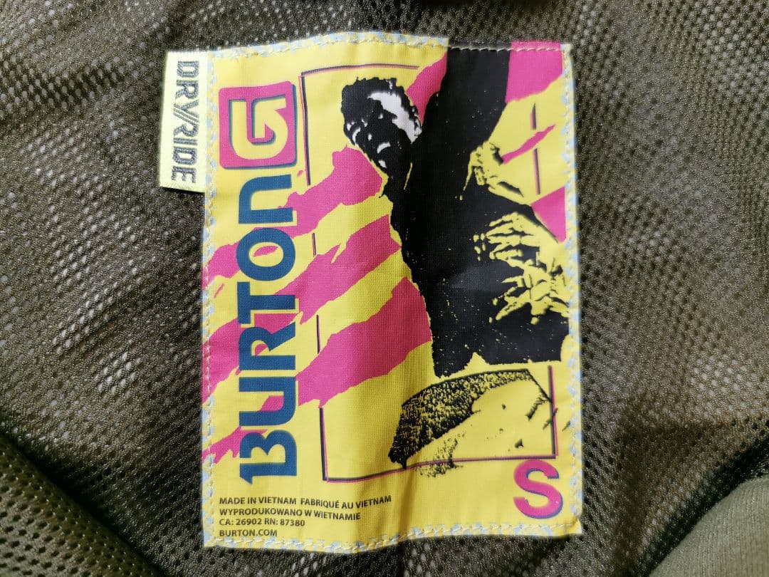 【上下セット】バートン スノーボードウェア 迷彩柄 カモフラージュ スノボウェア