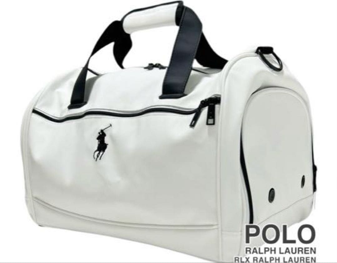 ラルフローレン (RLX)ゴルフボストンバック、ホワイト