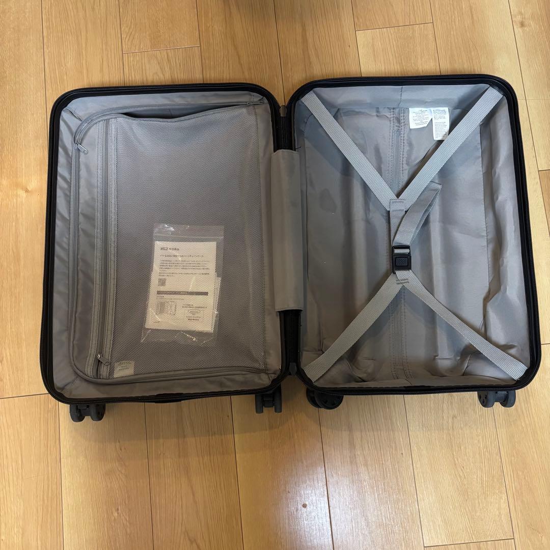 無印良品　ハードキャリーケース 36L 黒