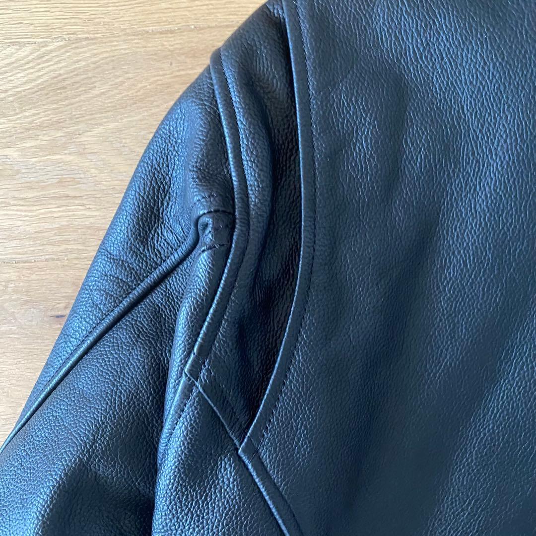 カウレザー　rookie leathers シングルライダース 革ジャン 牛革