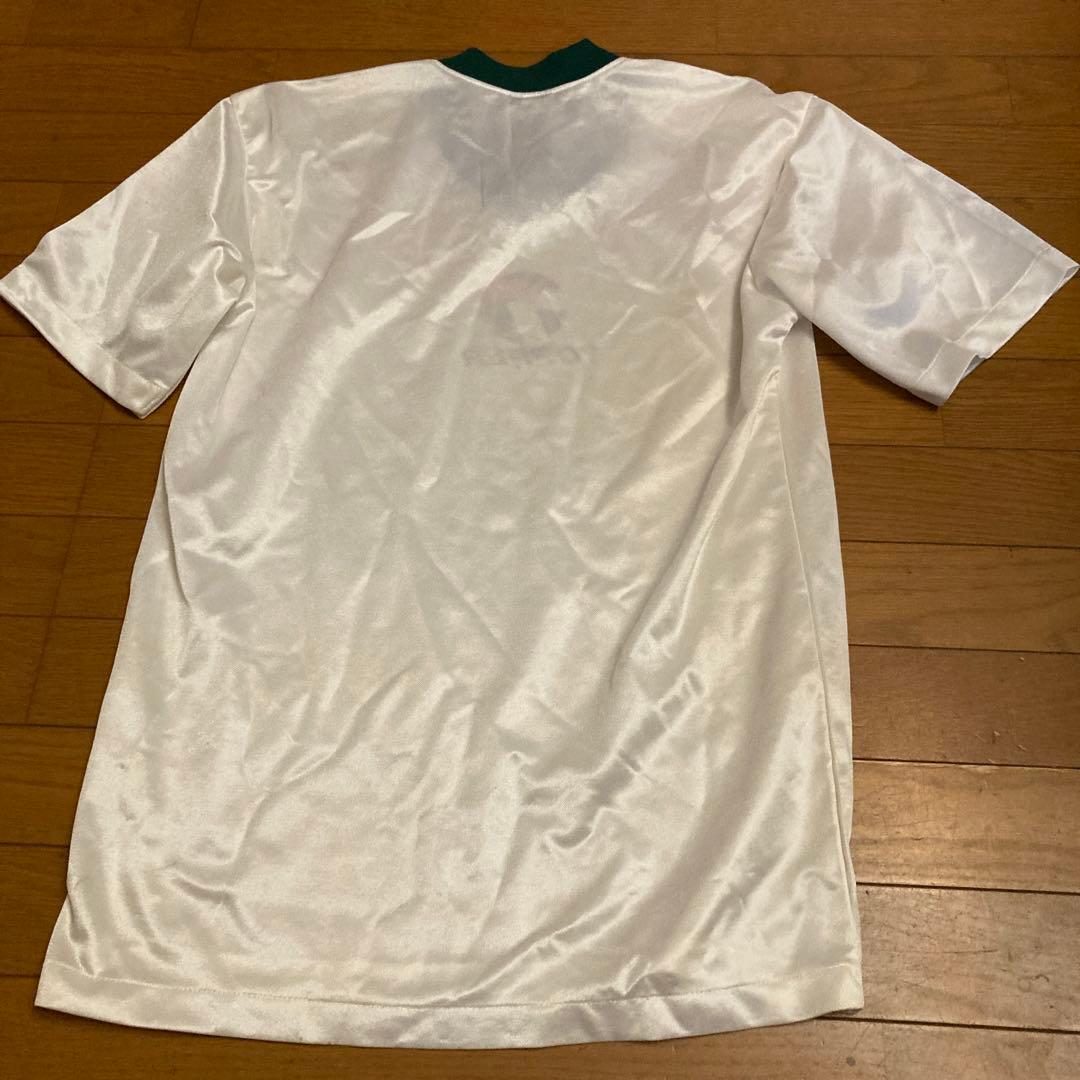 topper トッパー　サッカー　シャツ　キラキラ白　緑