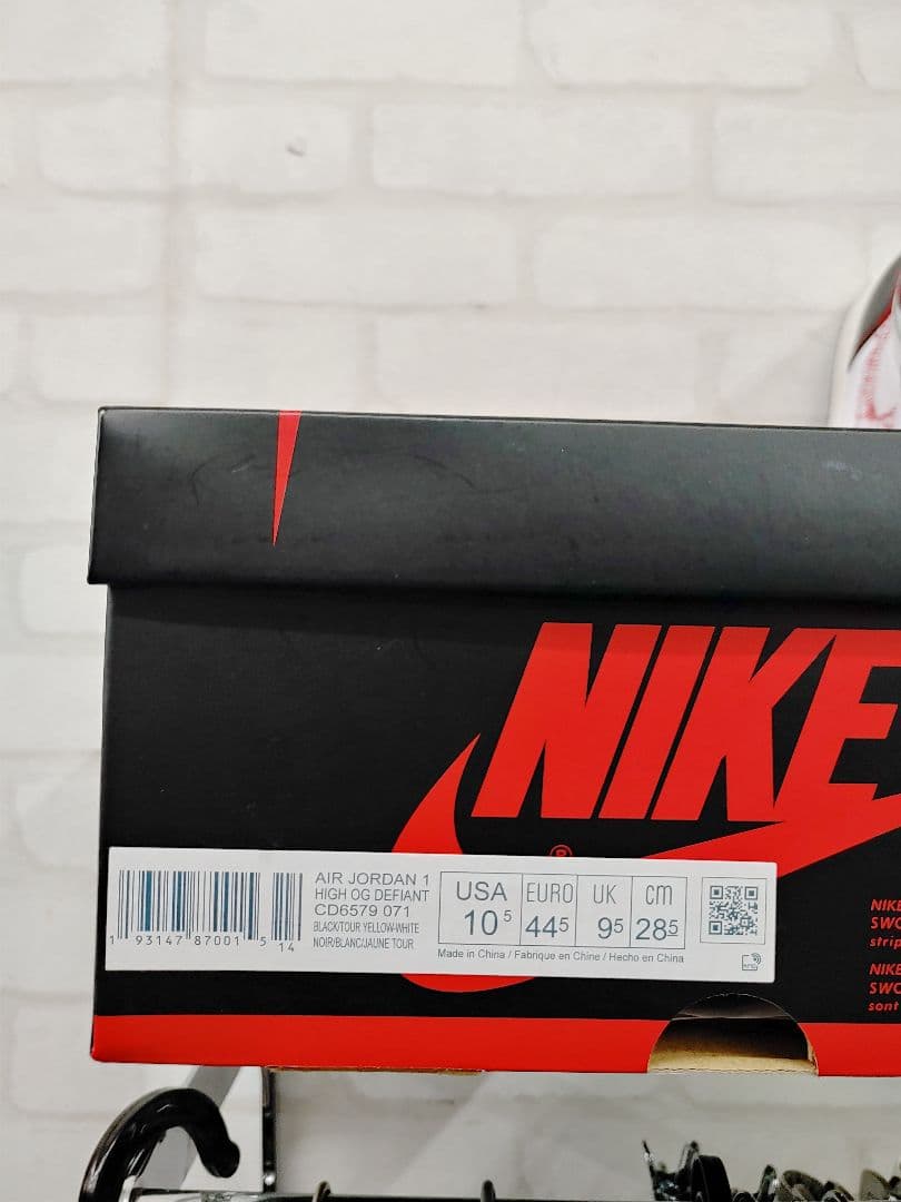 シューズ(男性用) NIKE AJ1 HIGH OG DEFIANT CD6579-071 28.5